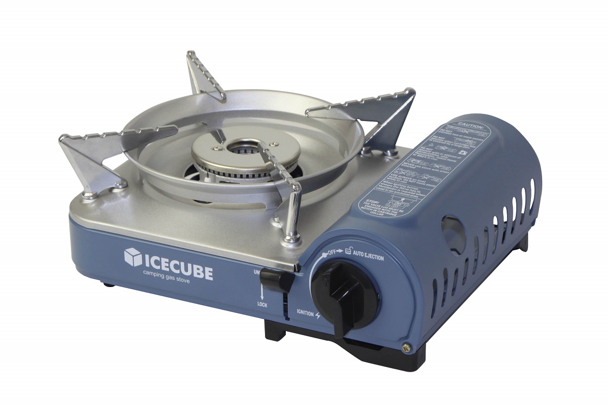 Газовая плита Ice Cube GS-8000R, 2.1 кВт, 150 г/ч, переходник